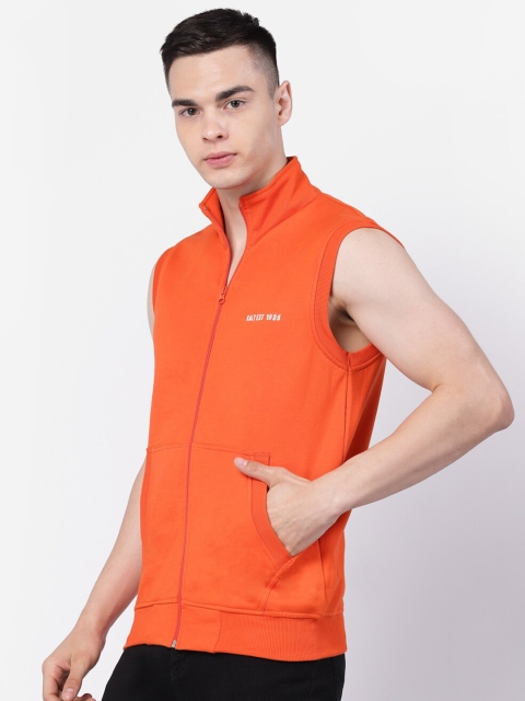 Kalt Mock Neck Front-Open Sweatshirt - Image 3