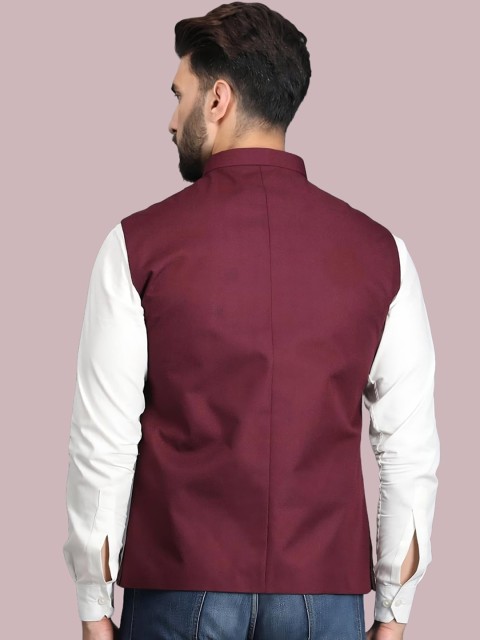 BAESD Mandarin Collar Nehru Jackets - Image 4