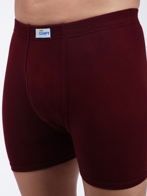 AMUL COMFY Pack Of 3 Pure Cotton Trunks AC-FCTRIE-MAR-XS-3PC - Image 7