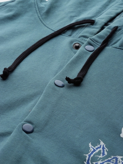 Kook N Keech Printed Hooded Oversized Sweatshirt - Image 2
