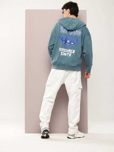 Kook N Keech Printed Hooded Oversized Sweatshirt - Image 5