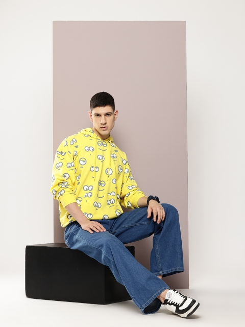 Minions by Kook N Keech Hooded Printed Sweatshirt - Image 5