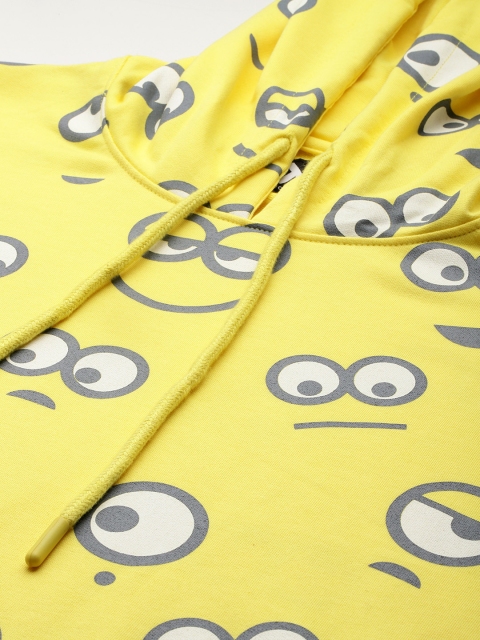 Minions by Kook N Keech Hooded Printed Sweatshirt - Image 2