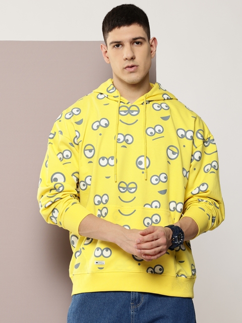 Minions by Kook N Keech Hooded Printed Sweatshirt