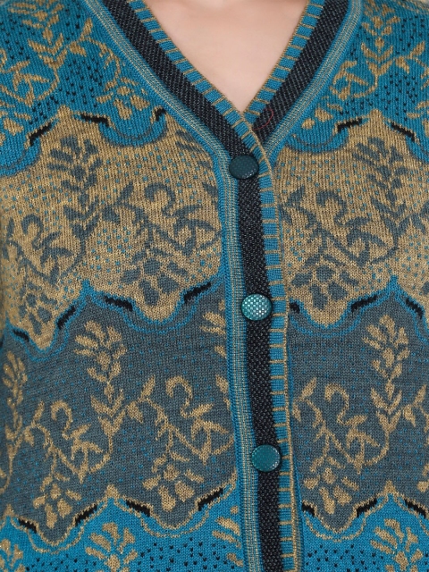 aarbee Floral Printed Cardigan Sweaters - Image 2