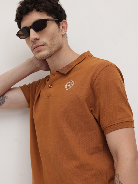 The Roadster Life Co. Polo Collar Pure Cotton T-shirt