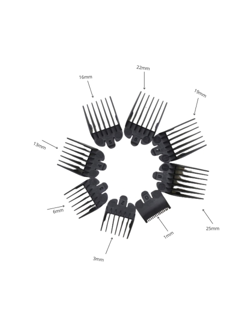ASBAH Professional Corded Trimmer With 8 Guide Comb - Image 4