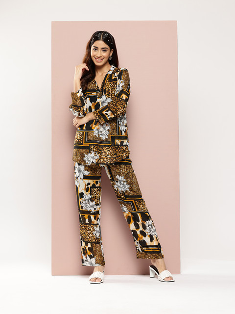 Qurvii Animal Print Co-Ords
