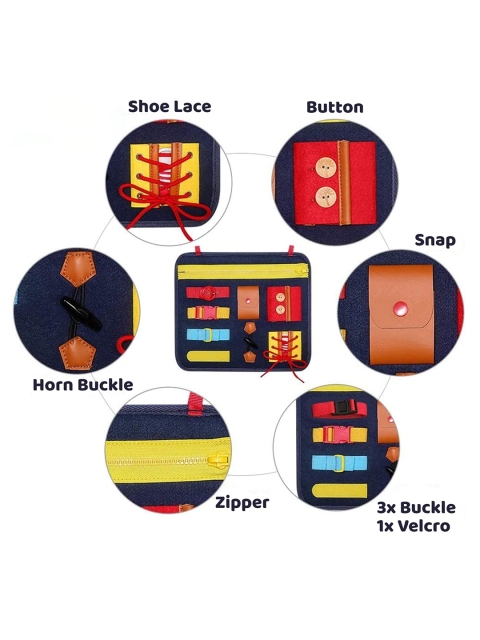 Kidology Unisex Kids Montessori Busy Board Toys - Image 6
