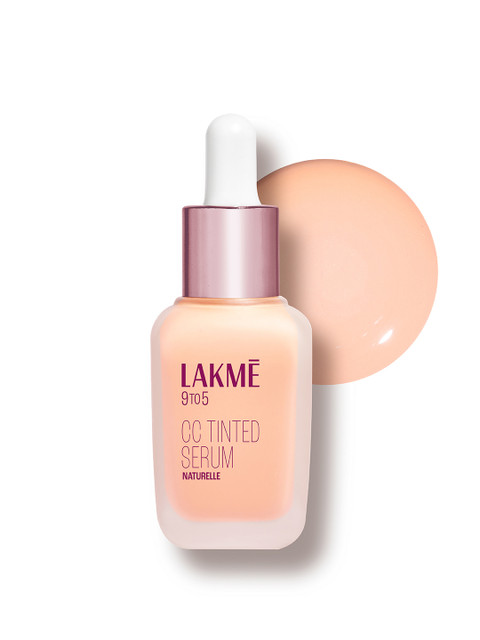 Lakme CC Tinted Serum with 2% Hyaluronic Acid 30ml - Naturelle - Image 3