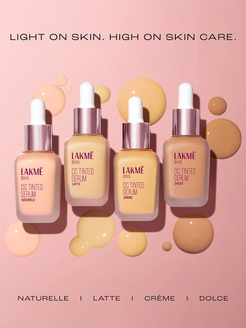 Lakme CC Tinted Serum with 2% Hyaluronic Acid 30ml - Creme - Image 7