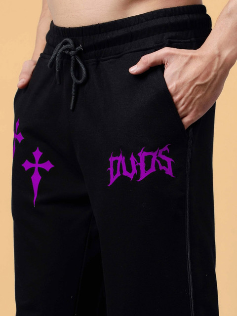 WEARDUDS Men Printed Relaxed Fit Joggers - Image 6