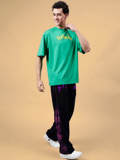 WEARDUDS Men Printed Relaxed Fit Joggers - Image 4
