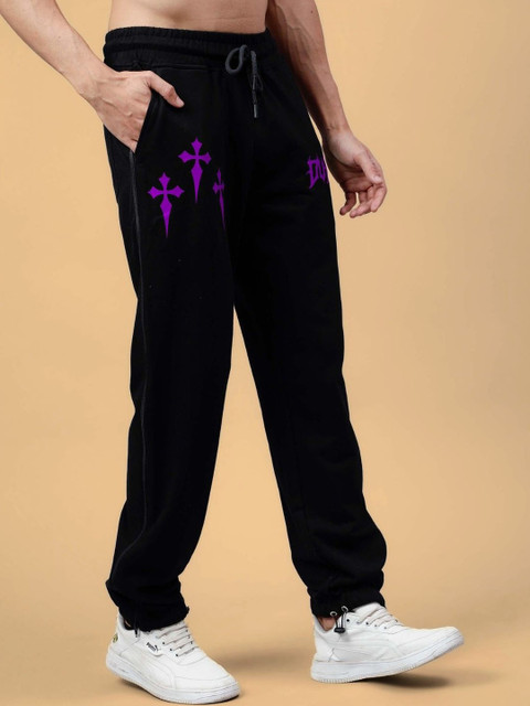 WEARDUDS Men Printed Relaxed Fit Joggers - Image 2