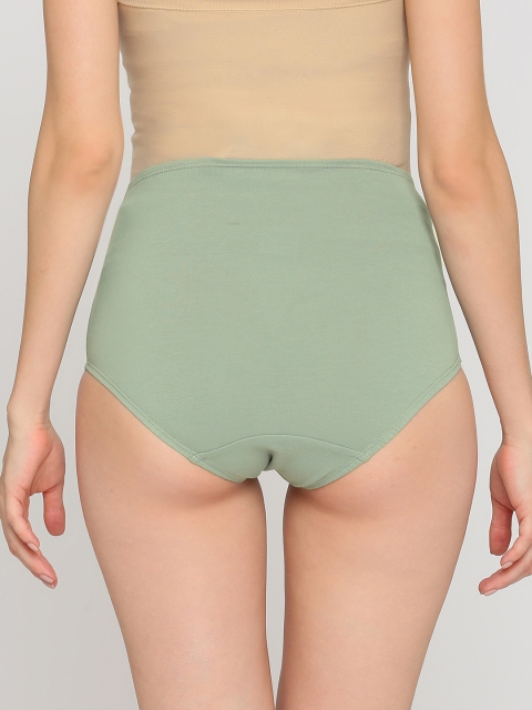 Evamomies Women Solid Anti Bacterial Maternity Brief - Image 4