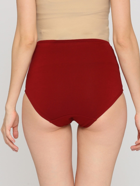 Evamomies Women Solid Anti Bacterial Maternity Brief - Image 4