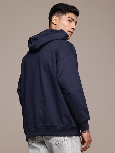 The Roadster Life Co. Printed Hooded Oversized Fit Sweatshirt - Image 4