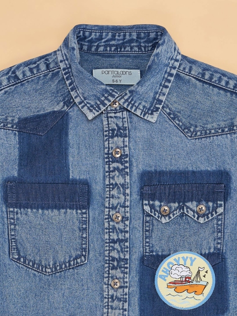 Pantaloons Junior Boys Opaque Casual Shirt - Image 4