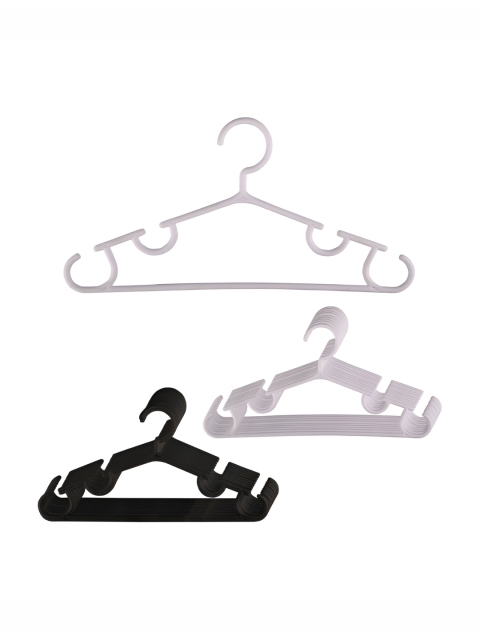 Kuber Industries Pack of 20 Solid Clothes Bar Hangers