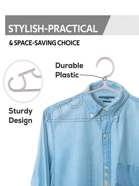 Kuber Industries Pack of 20 Clothes Bar Hangers - Image 5
