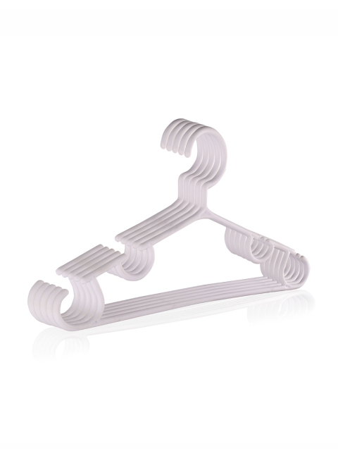 Kuber Industries 40 Pieces Grey & White Bar Hangers - Image 6