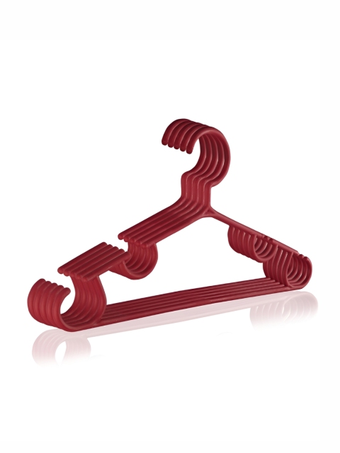 Kuber Industries 30Pcs Maroon Bar Hangers - Image 6