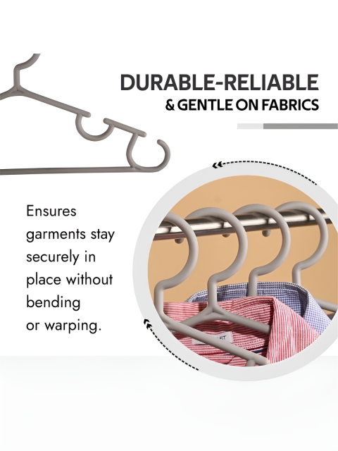 Kuber Industries Pack of 40 Grey Bar Hangers - Image 3