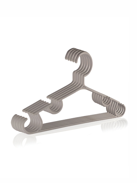 Kuber Industries Pack of 40 Grey Bar Hangers - Image 6