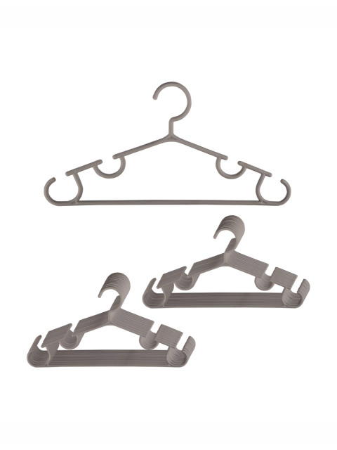 Kuber Industries Pack of 20 Plastic Multi-Purpose Bar Hangers