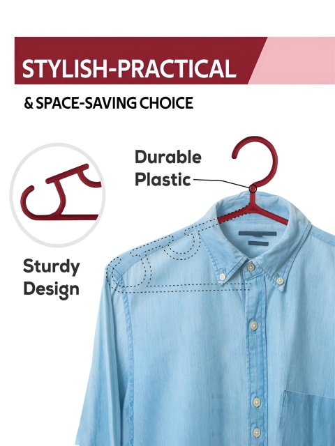 Kuber Industries Pack of 20 Multi-Purpose Bar Hangers - Image 5