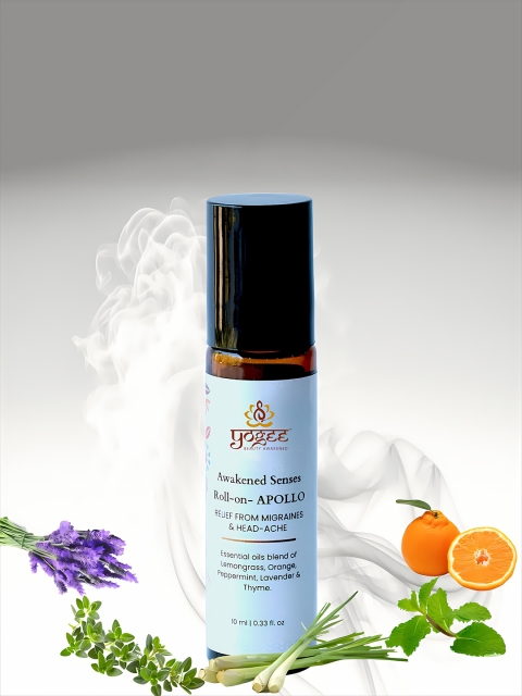 YOGEE Awakened Senses Apollo Roll On For Headaches & Migraines - 10ml - Image 2