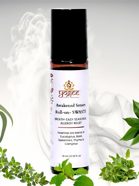YOGEE Awakened Senses Swasti Roll On For Better Breathing & Allergy Relief - 10ml - Image 2