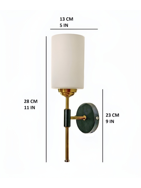 Lyse Decor White Metal Wall Lamp - Image 3