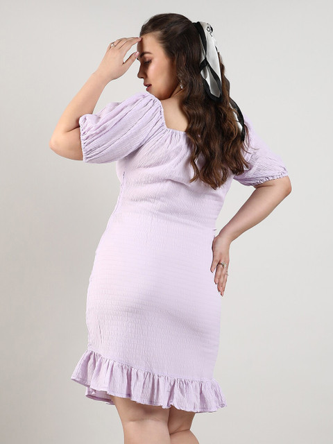 Instafab Plus Women Above Knee Fit and Flare Dress - Image 4