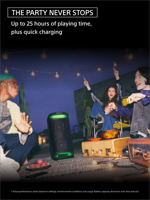 Sony SRS-XV500 Wireless Portable Bluetooth Karaoke Party Speaker - Image 9