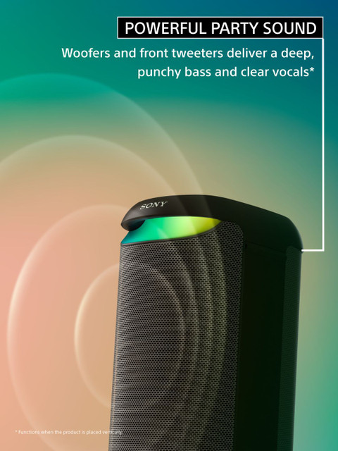Sony SRS-XV500 Wireless Portable Bluetooth Karaoke Party Speaker - Image 6