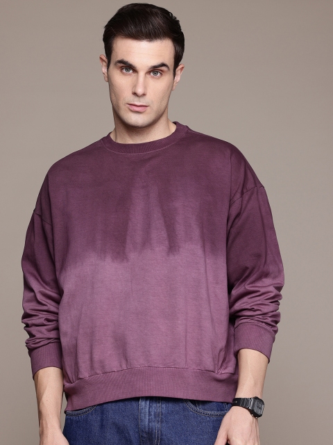 The Roadster Lifestyle Co. Ombre Oversized Pure Cotton Sweatshirt - Image 3