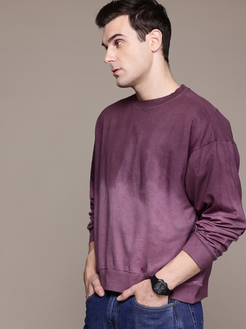 The Roadster Lifestyle Co. Ombre Oversized Pure Cotton Sweatshirt - Image 4