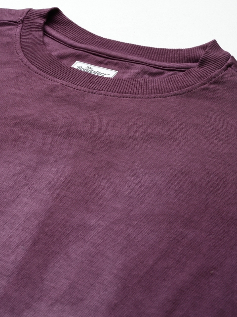 The Roadster Lifestyle Co. Ombre Oversized Pure Cotton Sweatshirt - Image 2