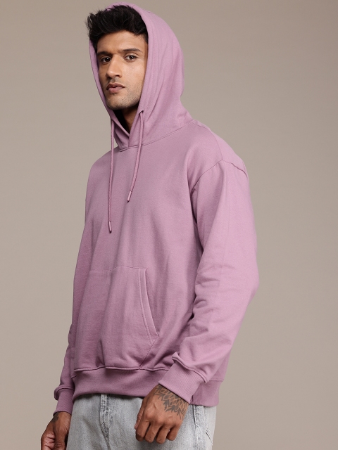 The Roadster Life Co. Typography Printed Relaxed Fit Hooded Sweatshirt - Image 4