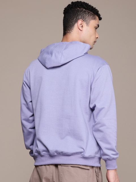 The Roadster Life Co. Typography Printed Hooded Relaxed Fit Sweatshirt - Image 4