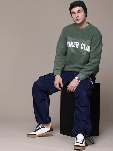 The Roadster Lifestyle Co. Typography Print Fleece Sweatshirt - Image 5