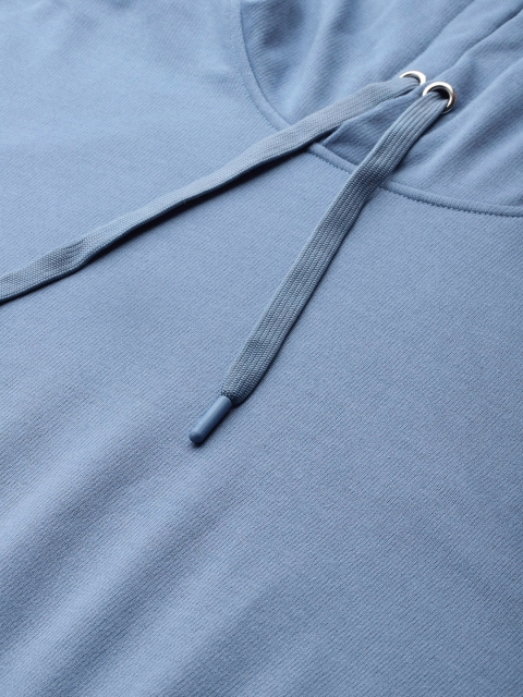 The Roadster Lifestyle Co. Relaxed Fit Hooded Printed Sweatshirt - Image 2