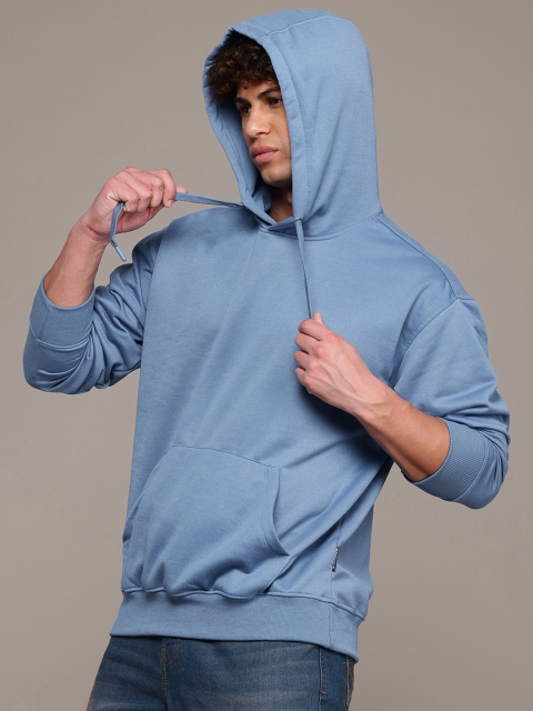 The Roadster Lifestyle Co. Relaxed Fit Hooded Printed Sweatshirt - Image 4