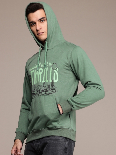 The Roadster Life Co. Typography Printed Hooded Sweatshirt - Image 3