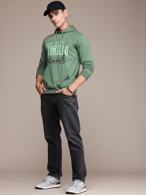 The Roadster Life Co. Typography Printed Hooded Sweatshirt - Image 5