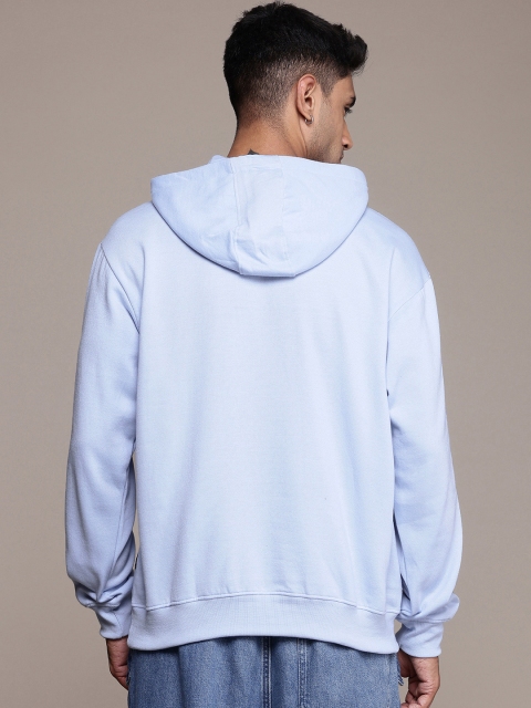 The Roadster Life Co. Brand Logo Printed Relaxed Fit Hooded Sweatshirt - Image 4