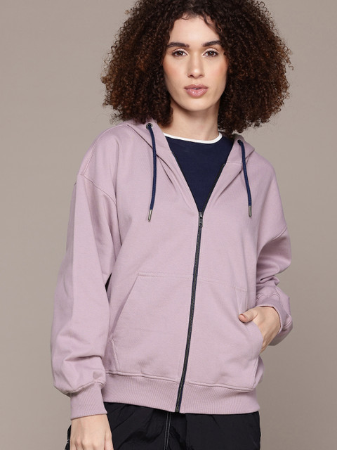The Roadster Lifestyle Co. Relaxed Drop-Sleeves Hooded Sweatshirt