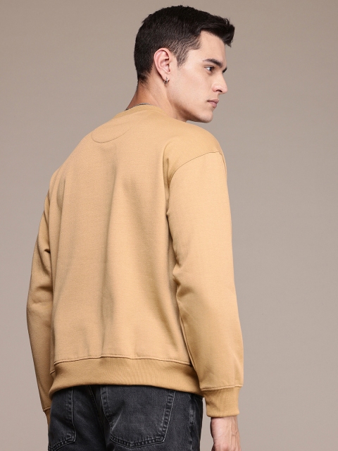 The Roadster Life Co. Brand Logo Printed Embroidered Relaxed Fit Sweatshirt - Image 4