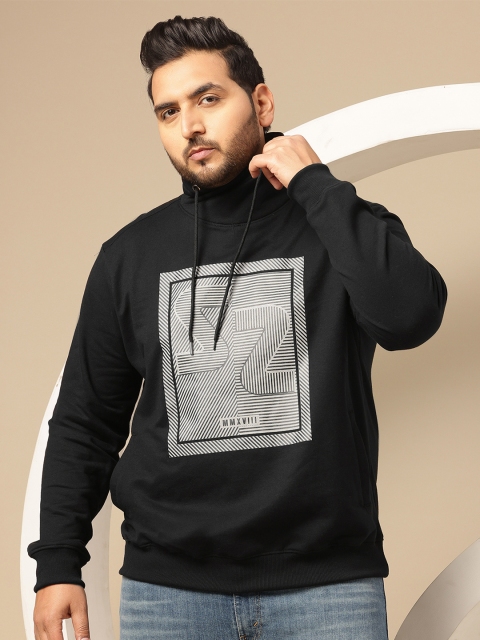 Sztori Plus Size Printed Sweatshirt - Image 3